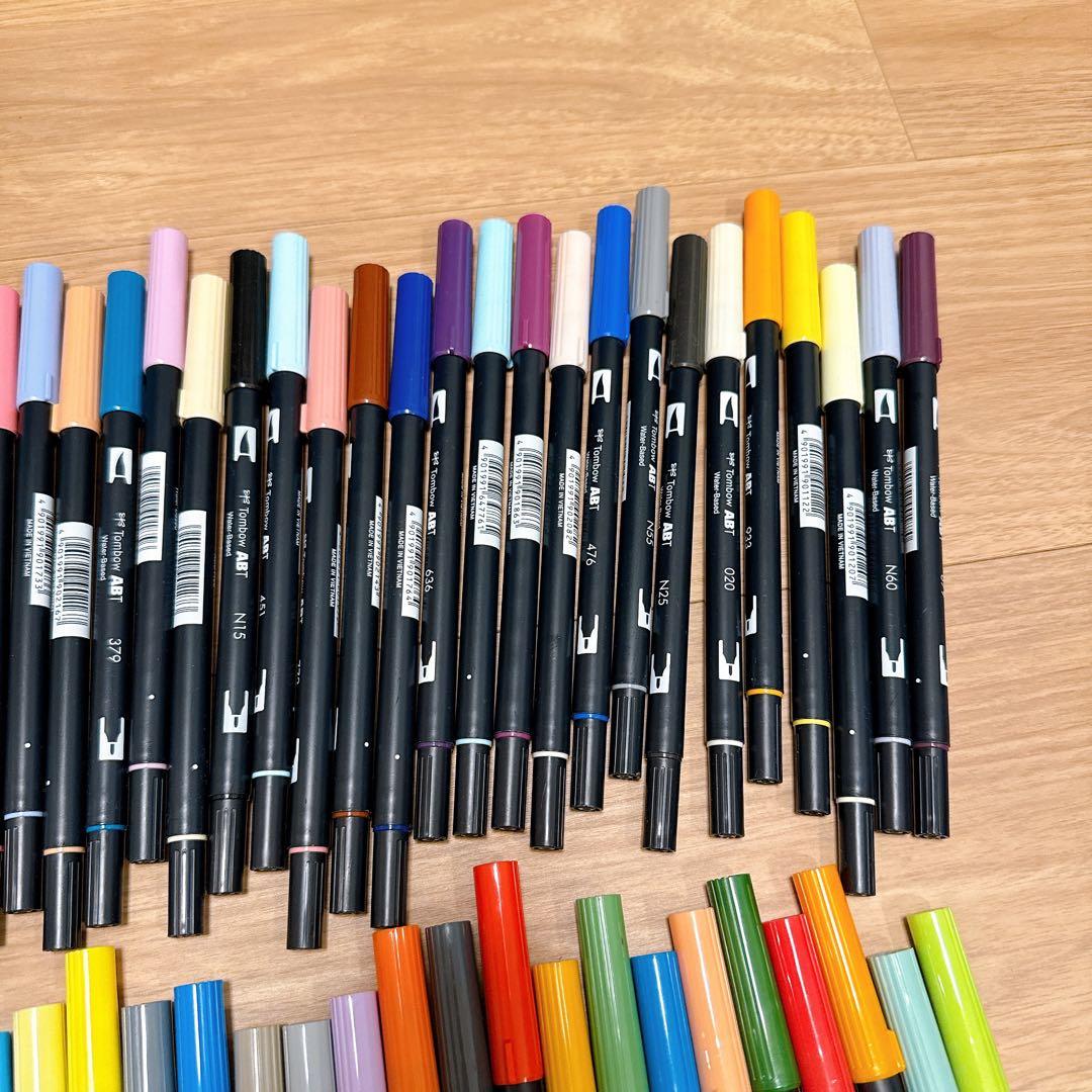 【送料込】Tombow ABT マーカー 106色セット
