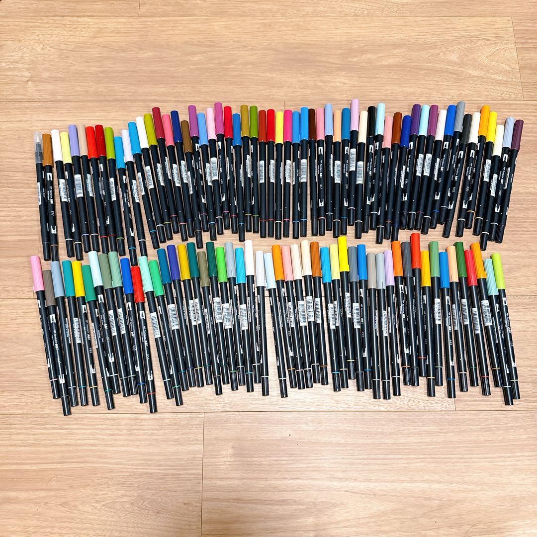 【送料込】Tombow ABT マーカー 106色セット