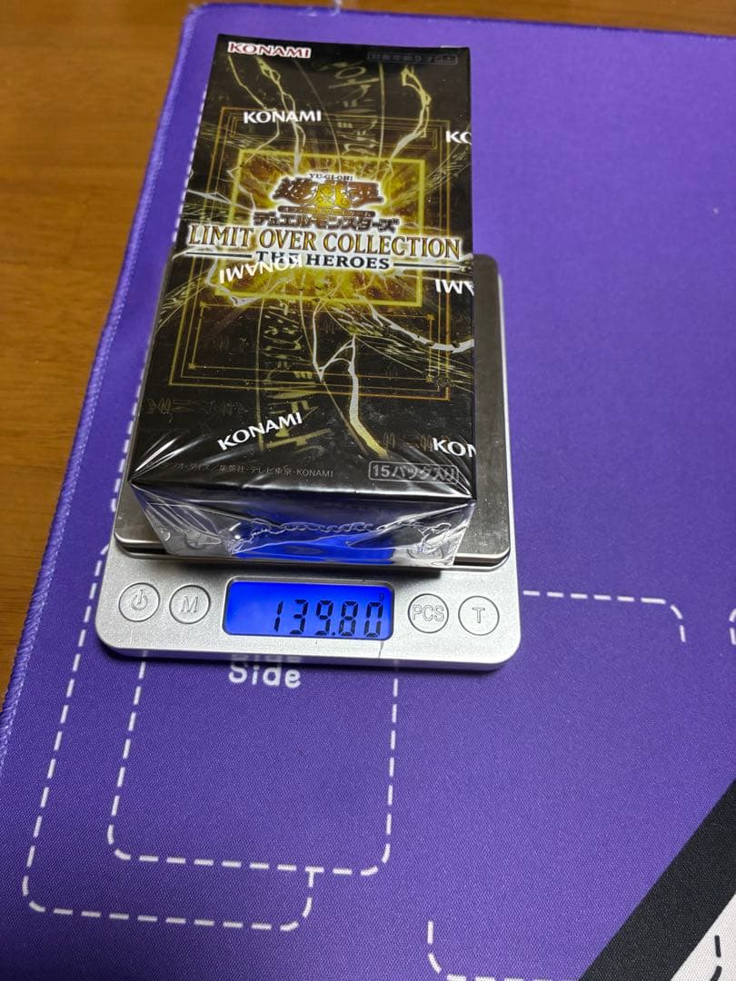 遊戯王LIMIT OVER COLLECTION THE HEROES　1BOX
