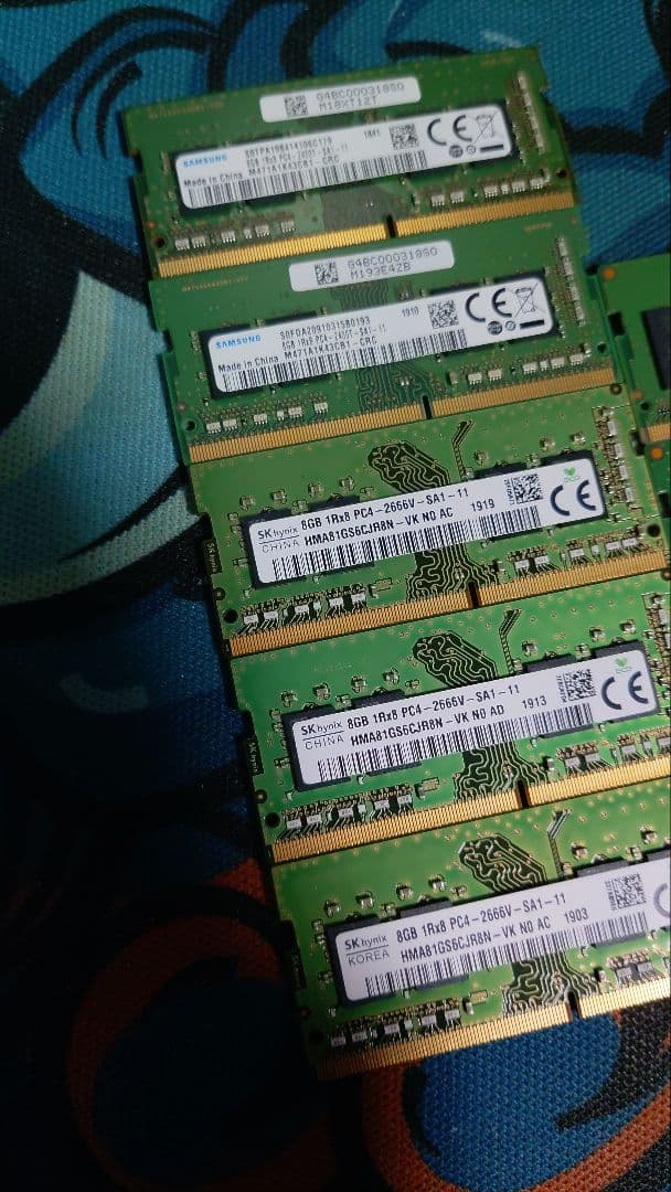 DDR4メモリ 8GBまとめ