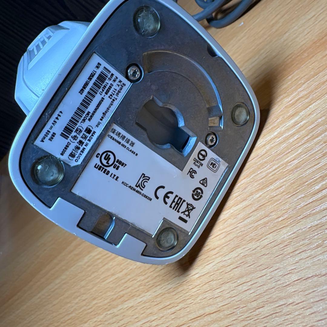 中古 2次元定置式バーコードリーダー ホワイト DS9208