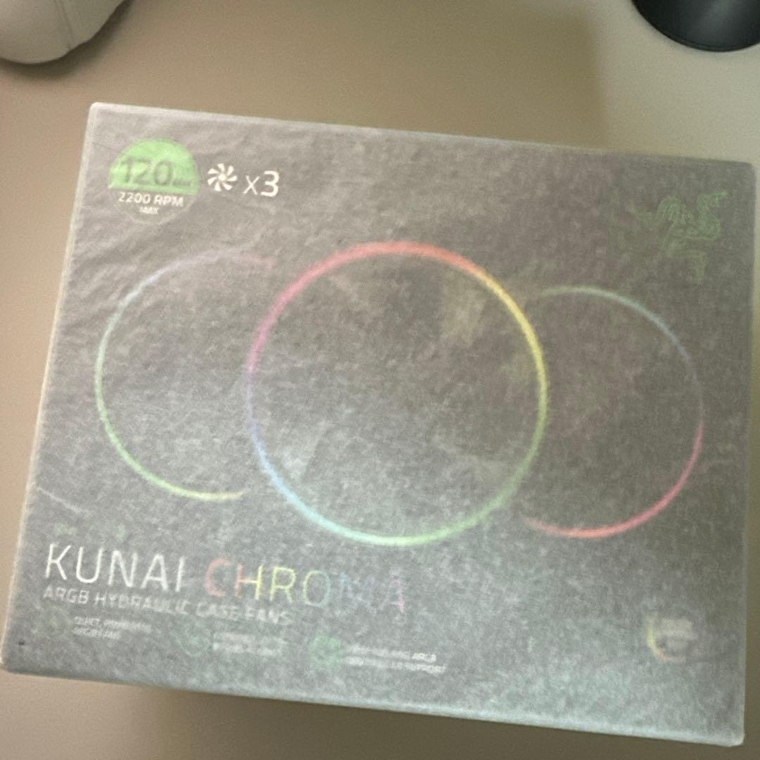 Razer Kunai 120mm RGBファン 3個セット