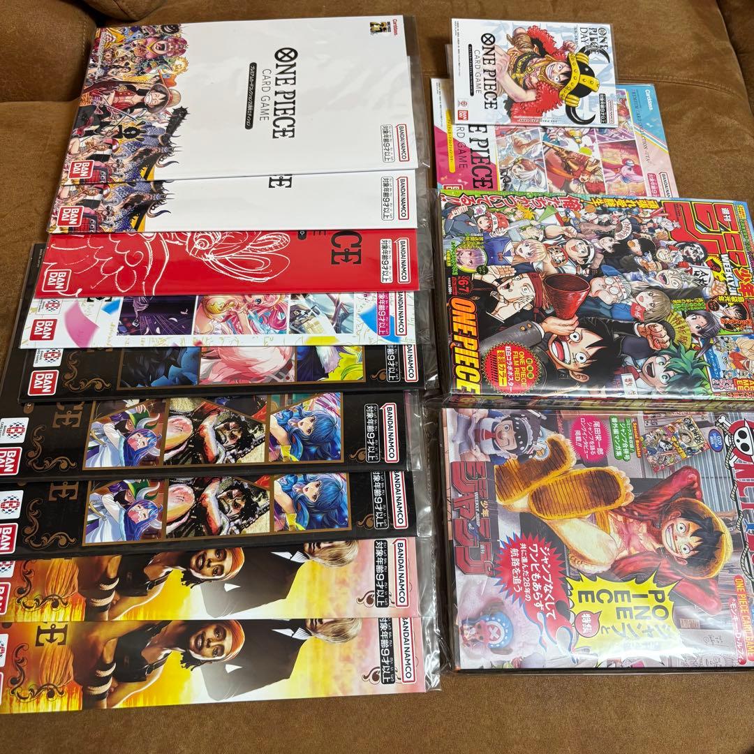 ワンピース　プレミアムカードコレクション　雑誌(付録付き) 13点まとめ売り