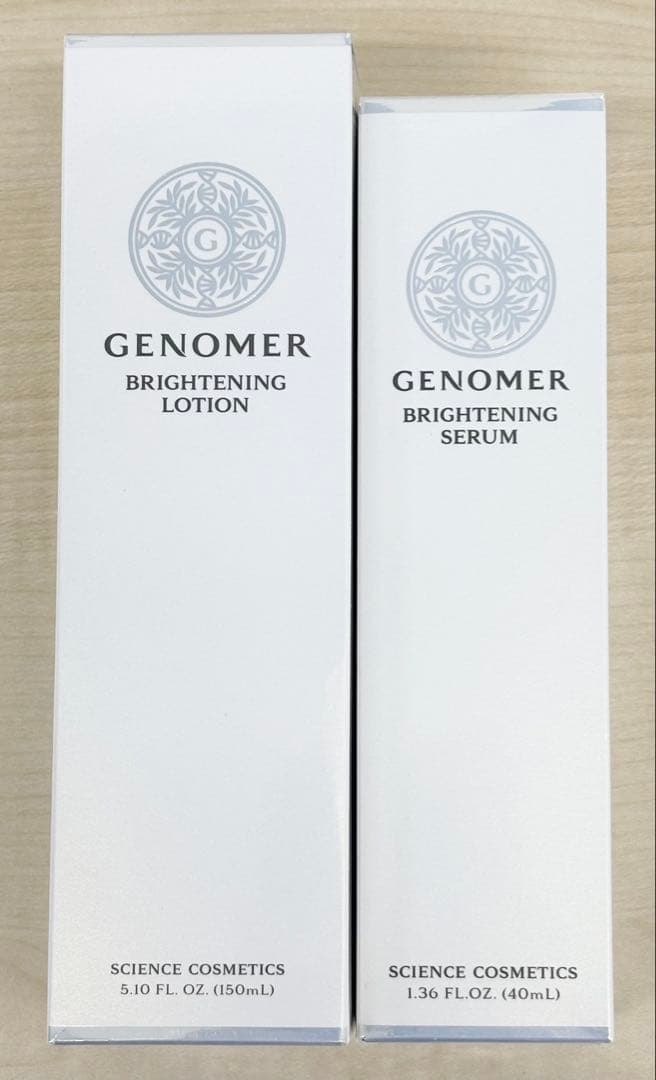 新品‼️GENOMER ジェノマー　薬用ブライトニングローション・セラム　セット
