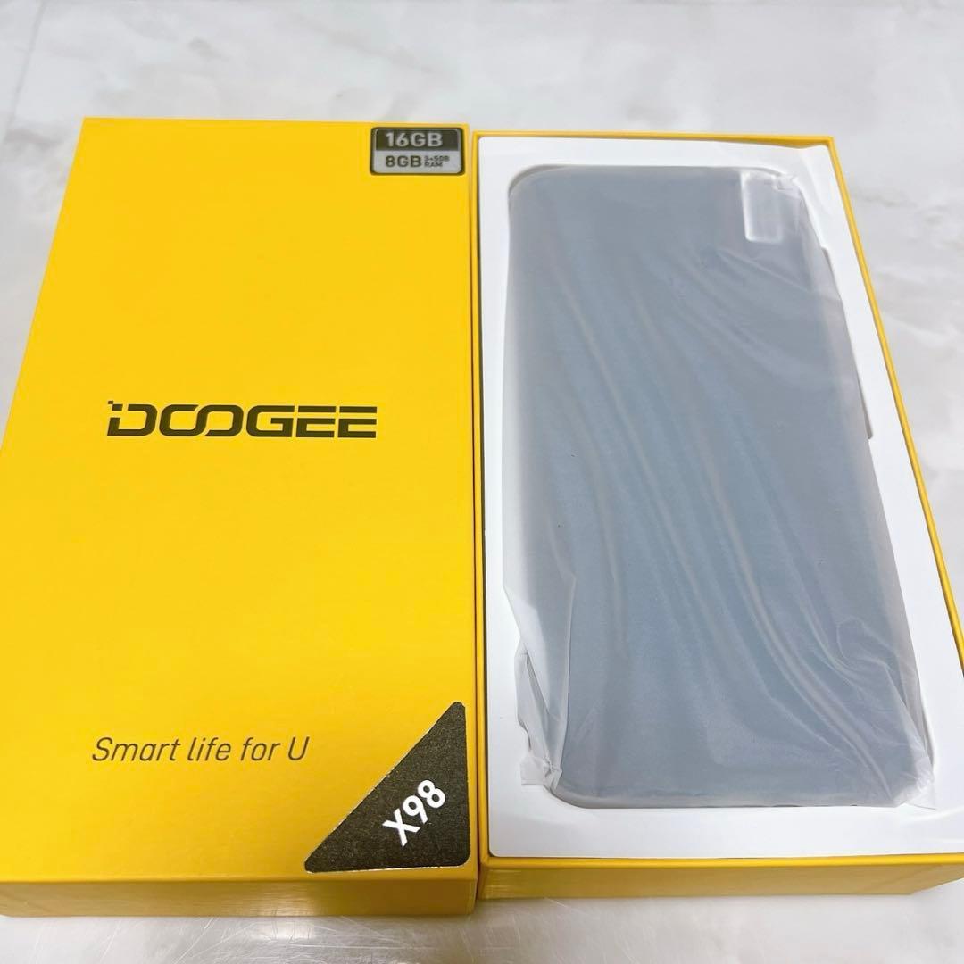 X98 SIMフリー スマホ 8GB+16GB 6.52インチ Android