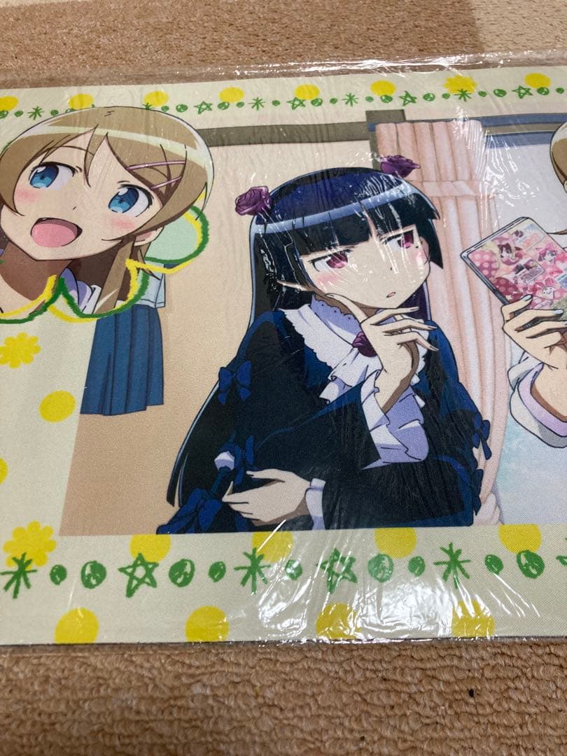 俺の妹がこんなに可愛いわけがない　高坂桐乃　黒猫　カードラボ限定　プレイマット