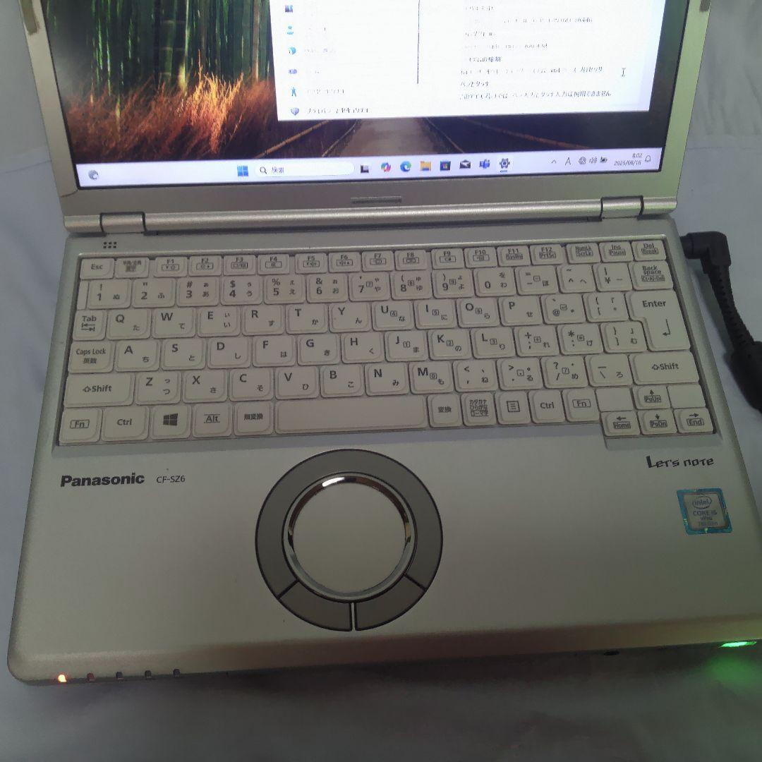 シ*可様 Panasonic Let's note CF-SZ6 12.1インチ