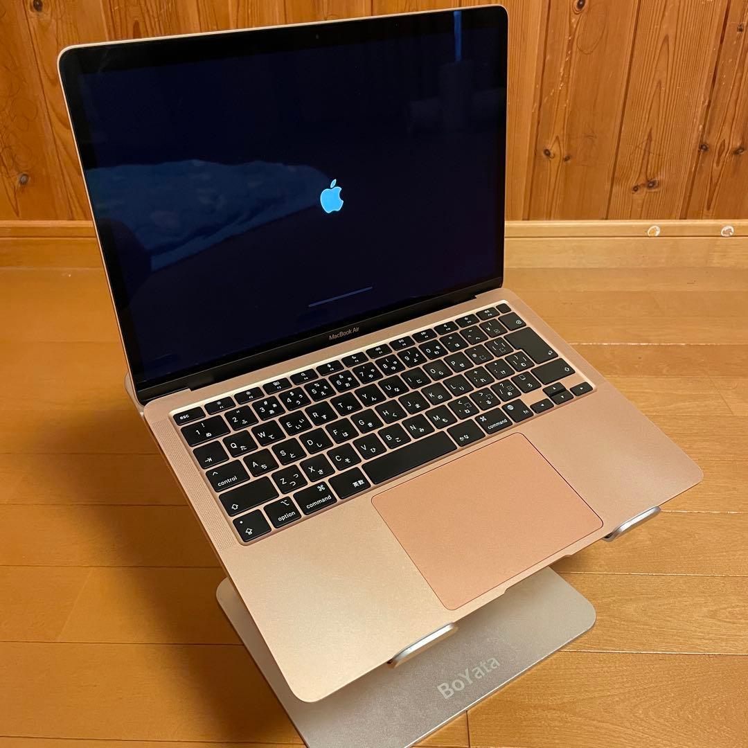 【美品】MacBook Air M1 初期化済2020年8GB/256GB