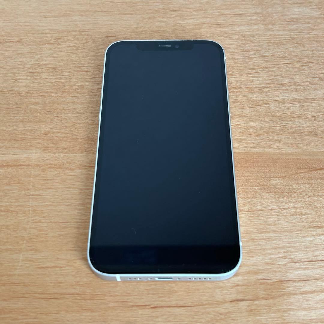 【SIMフリー】iPhone 12 ホワイト 64GB ・バッテリー75%
