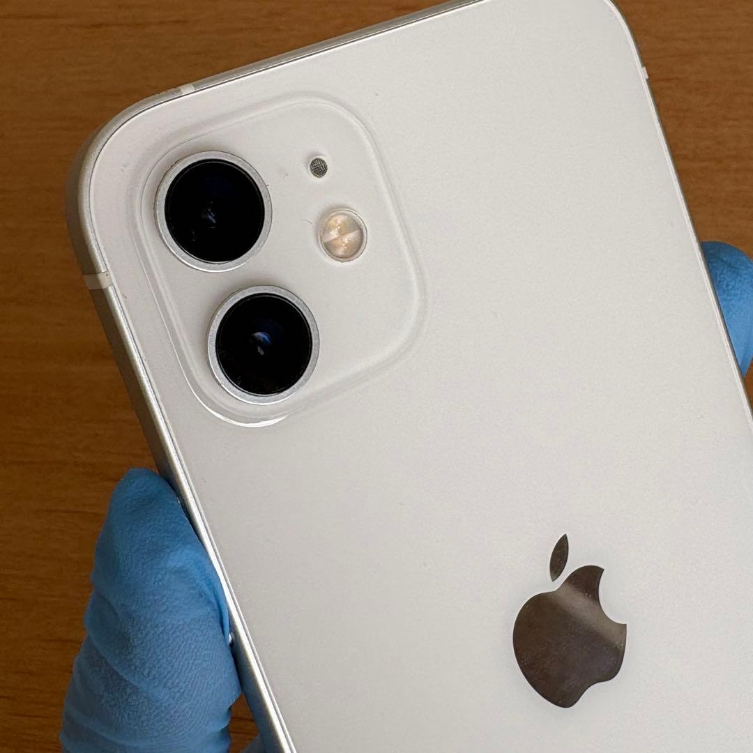 【SIMフリー】iPhone 12 ホワイト 64GB ・バッテリー75%