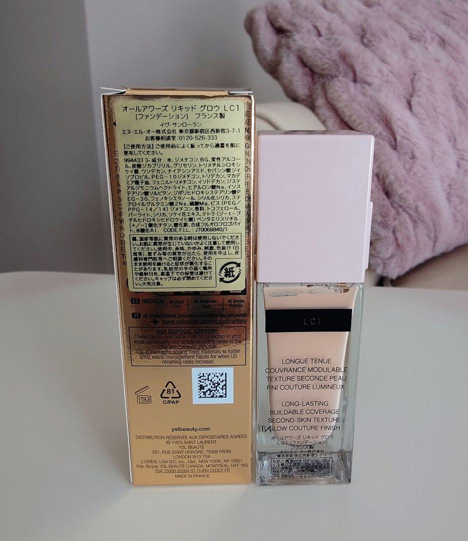 YSL オールアワーズリキッドグロウ　LC1 ファンデーション