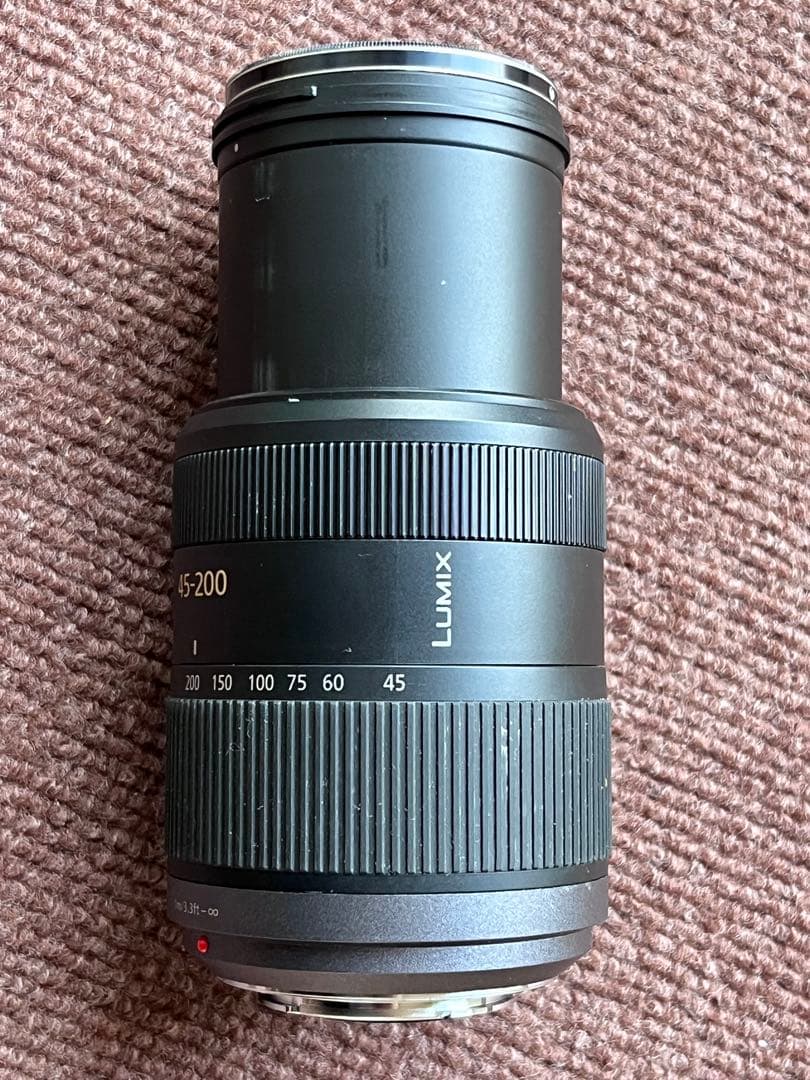 Panasonic LUMIX H-FS045200 45-200mmレンズ