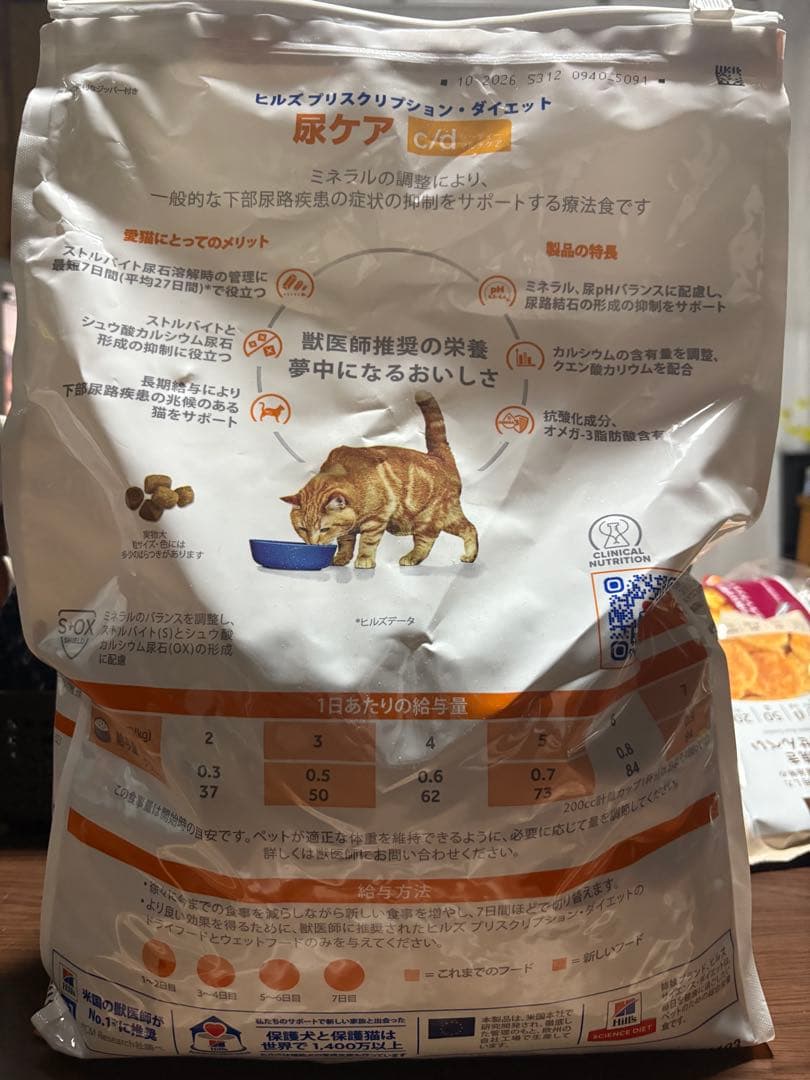 Hill's c/d 尿ケア 4kg