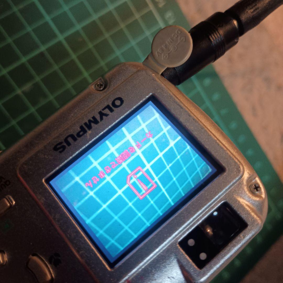 OLYMPUS μ-10 DIGITAL　電池パック付　通電OK