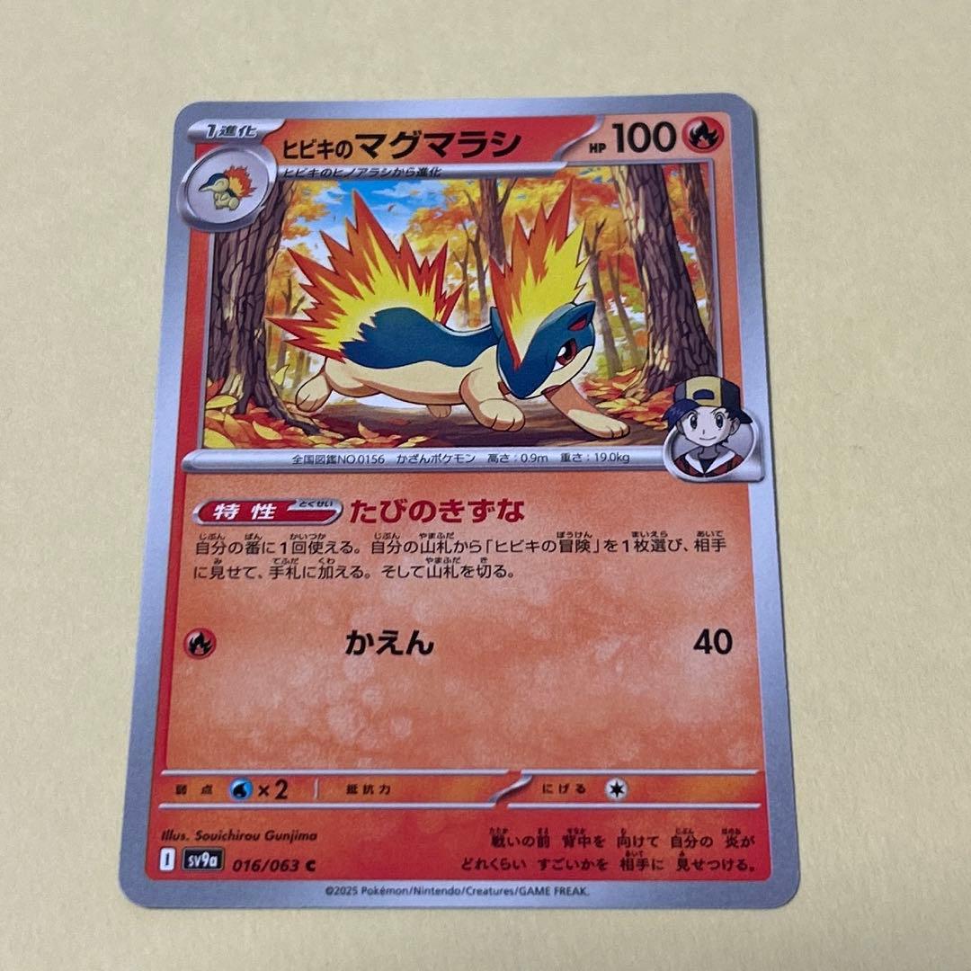 ポケモンカード　ヒノアラシ　マグマラシ　バクフーン　8枚 進化ライン　 DP