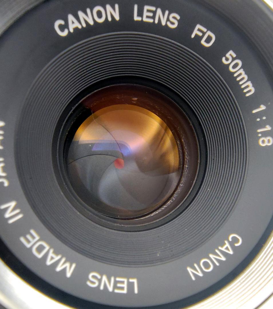 Canon FT b / LENS FD 50mm F1.8 一眼レフカメラ