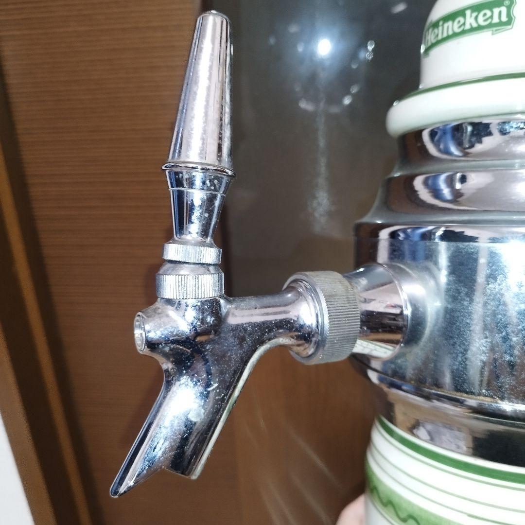 【希少】ハイネケン 陶器製 ドラフトタワー