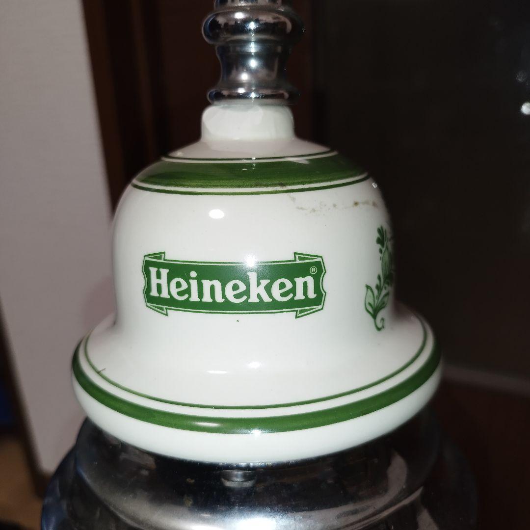 【希少】ハイネケン 陶器製 ドラフトタワー