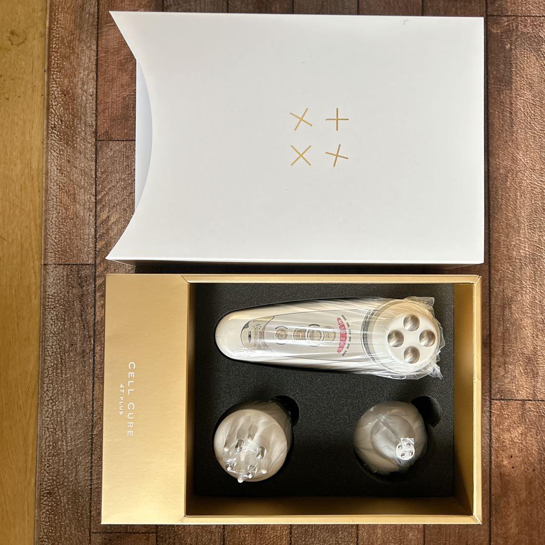 新品未使用 セルキュア4Tプラス(リニューアル) 美顔器 ベレガ 国内正規品