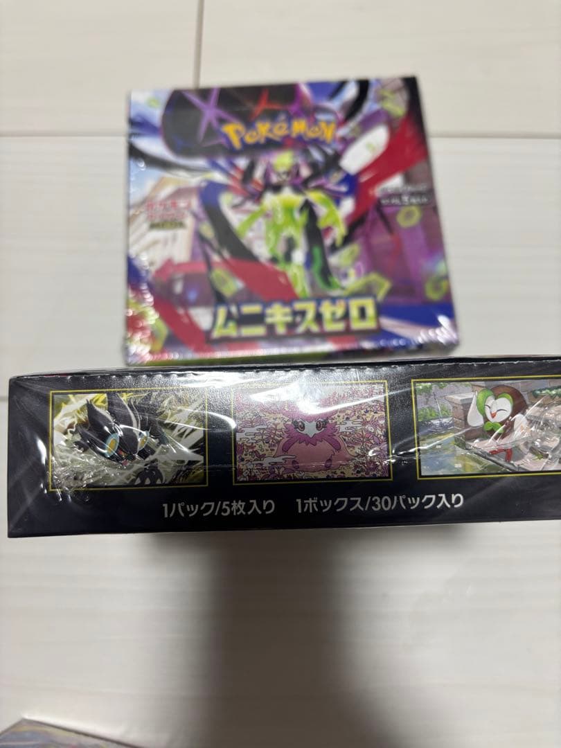 ポケモンカードゲーム ムニキスゼロ 30パック入り2ボックス　シュリンク付き