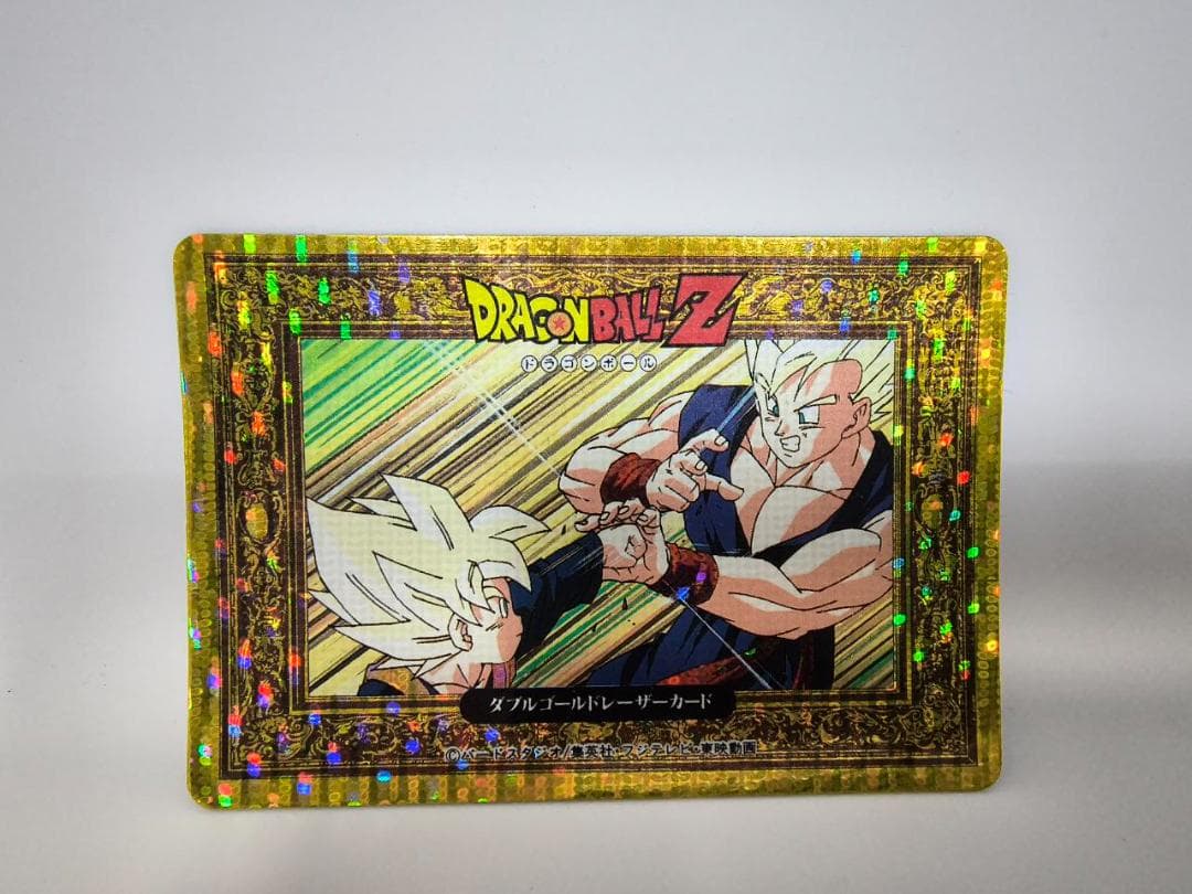 ドラゴンボールZヒーローコレクション　アマダ　PP　ダブルゴールドレーザーカード