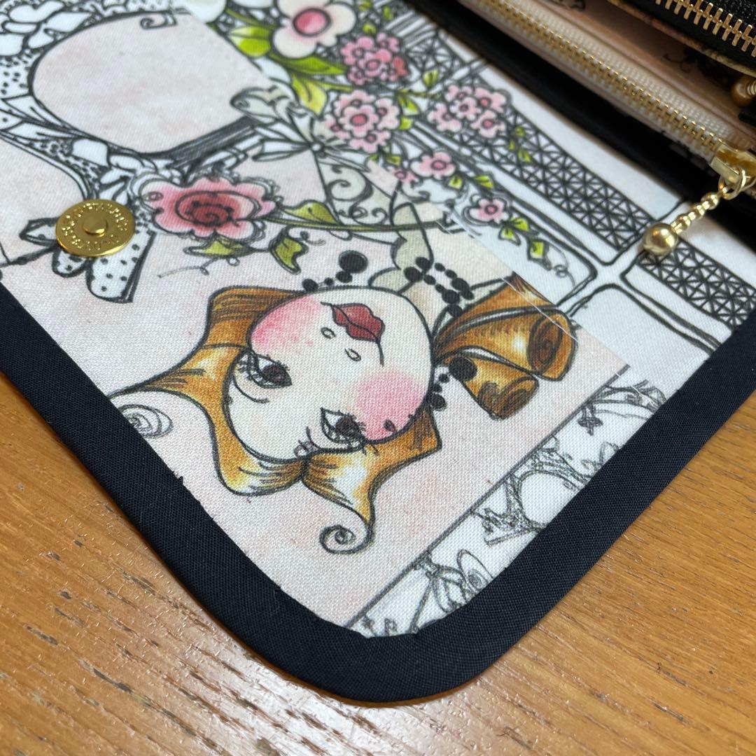 長財布　やりくり財布　ハンドメイド　トートバッグ　巾着袋　ハンドメイド