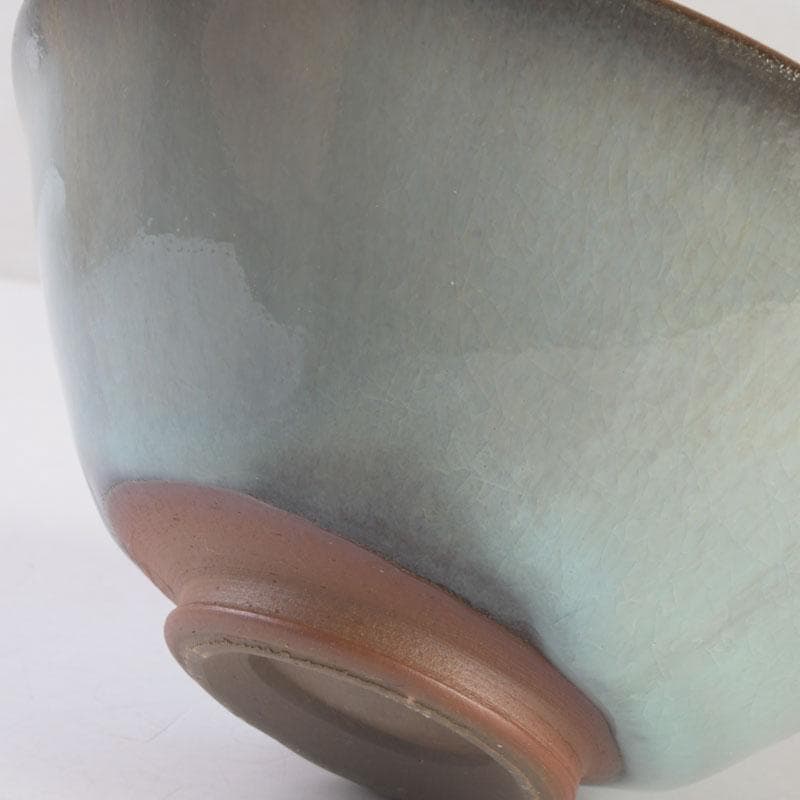 茶道具　無形文化財　宇野宗甕作　釣窯　茶碗　共箱　C　9943
