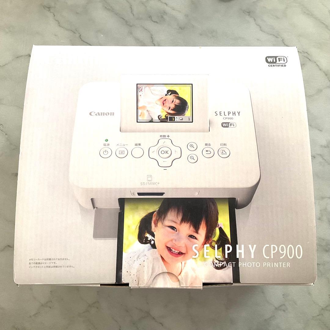 Canon selphy cp900 とカラーインク・用紙　L伴108枚、36枚