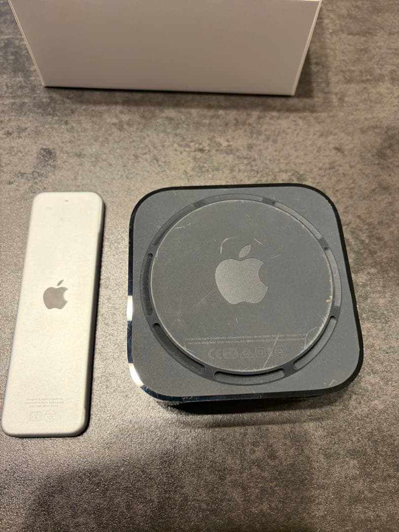値下げ**Apple TV 4K 本体とリモコン4K 32GB MQD22J/A