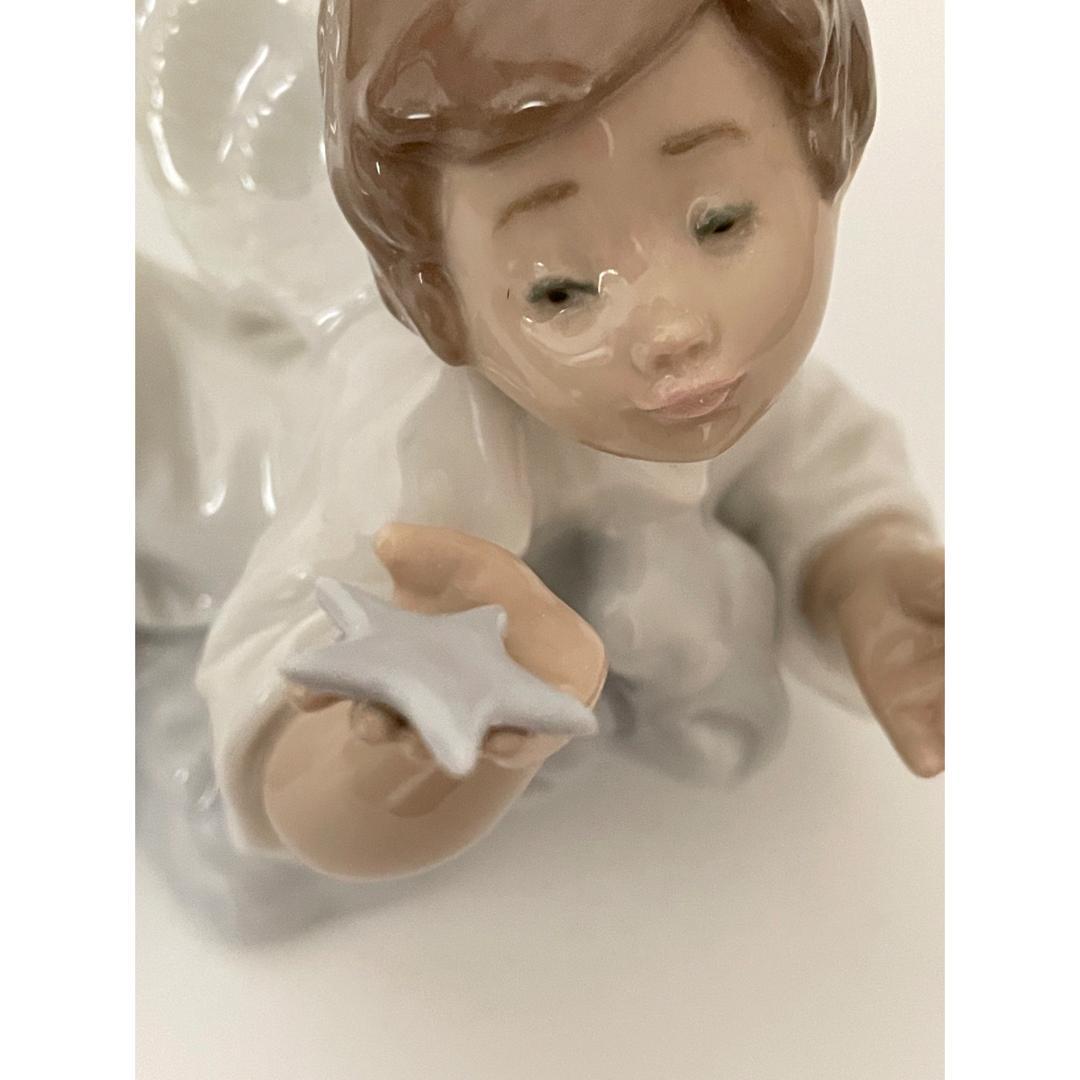 リヤドロ　天使　陶器　置物　天使置物
