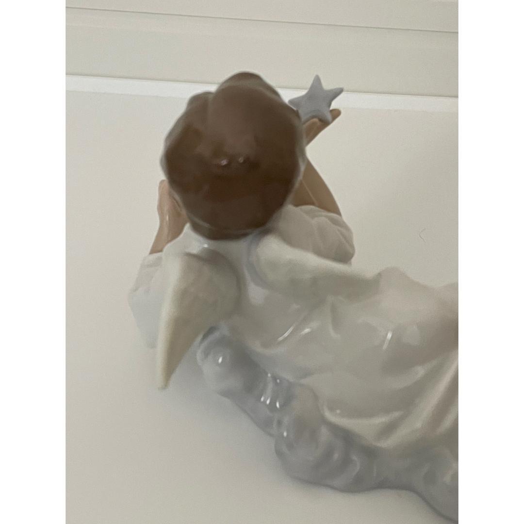 リヤドロ　天使　陶器　置物　天使置物