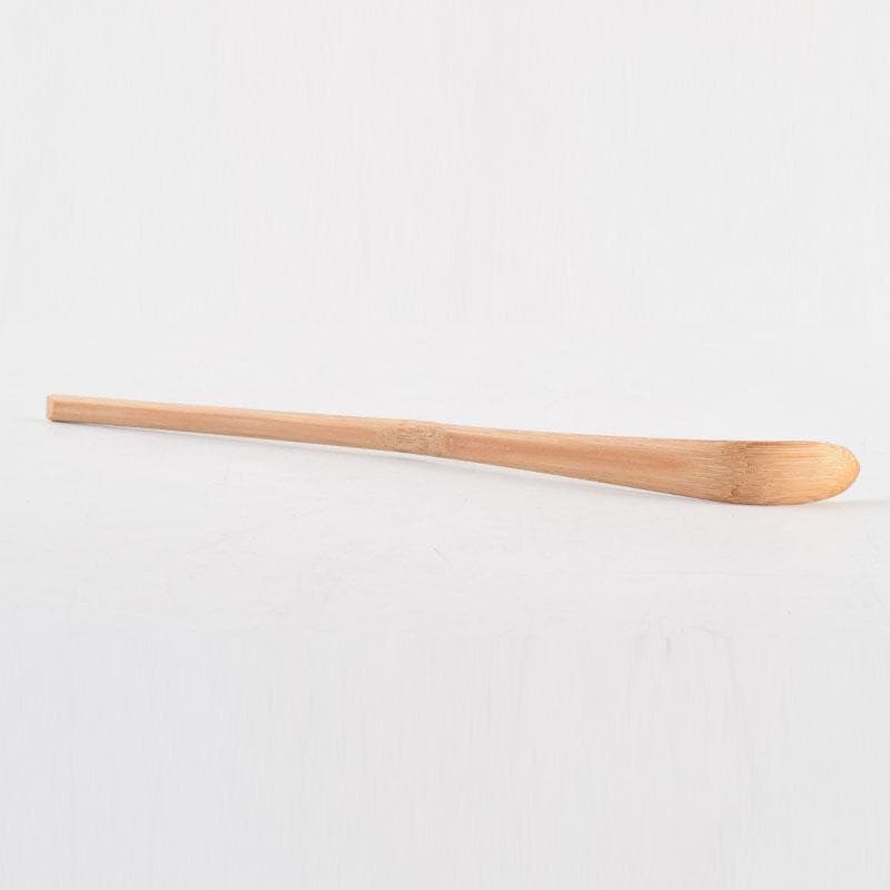 茶道具　紫野　神波東嶽作　茶杓　銘「聴松」　共筒共箱　V　9005