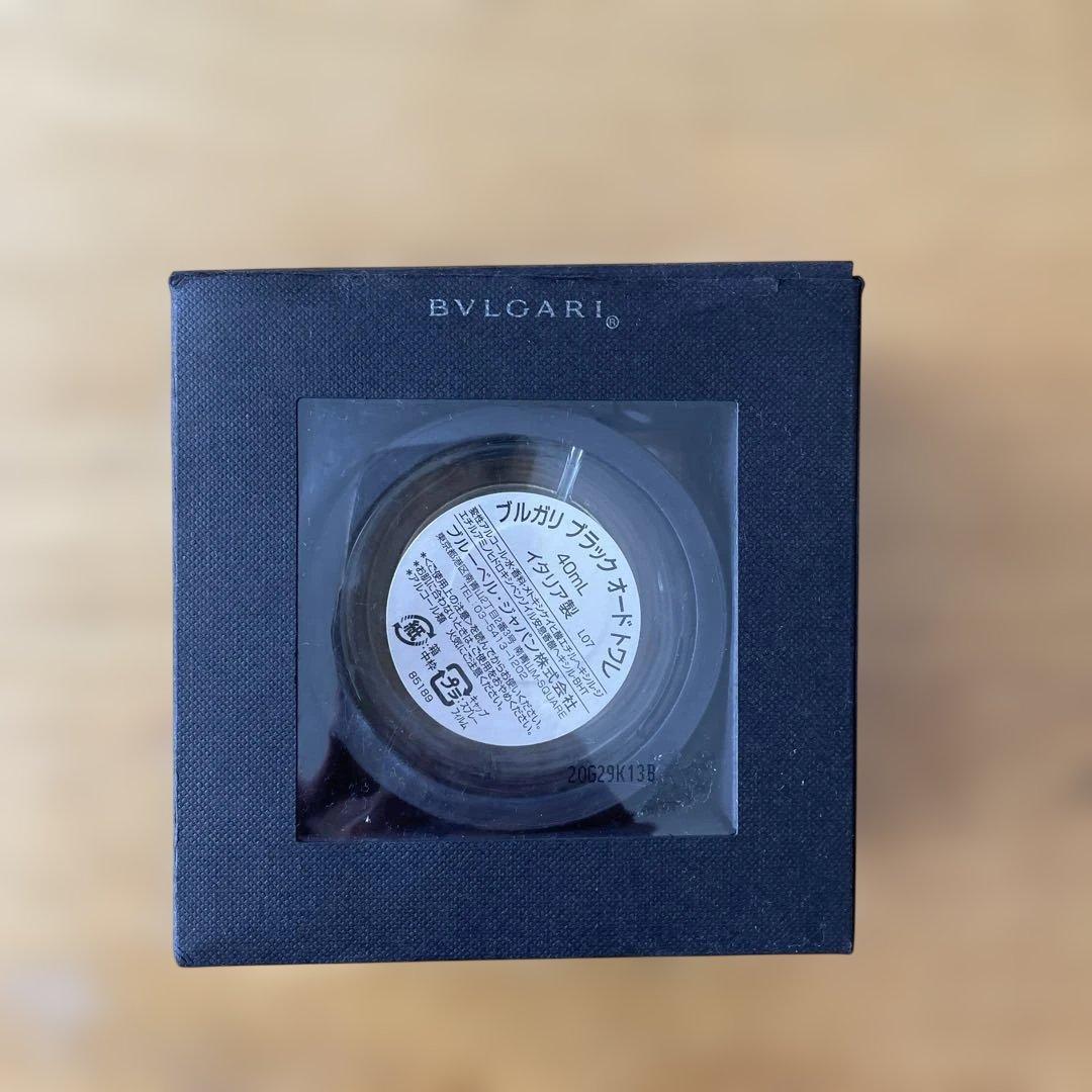 BVLGARI ブラックオードトワレ　40ml
