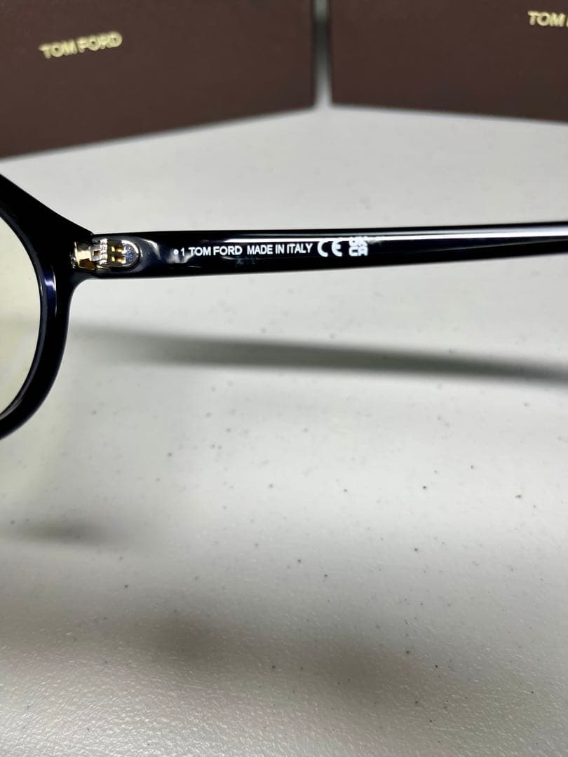 TOM FORD トムフォード TF5887B ECO ブラック定価5.5万眼鏡