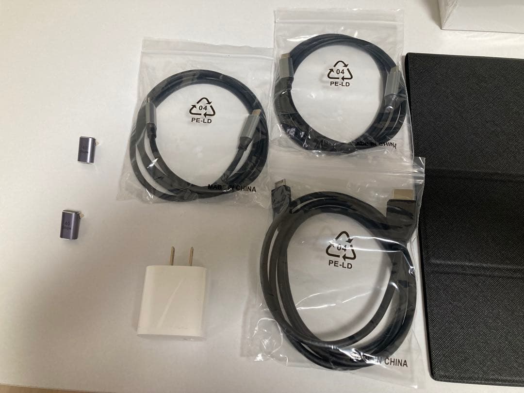 最終値下/元値34581円　モバイルモニター2K スタンド/変換アダプタ付