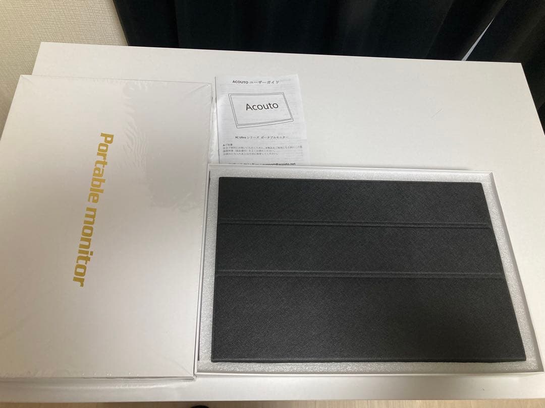 最終値下/元値34581円　モバイルモニター2K スタンド/変換アダプタ付