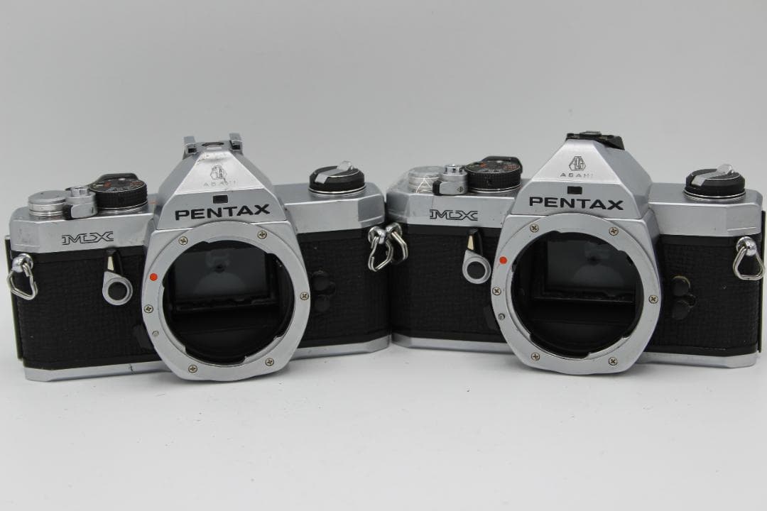 ジャンクPENTAX MX フィルム一眼レフカメラ smc 55mm 2台セット