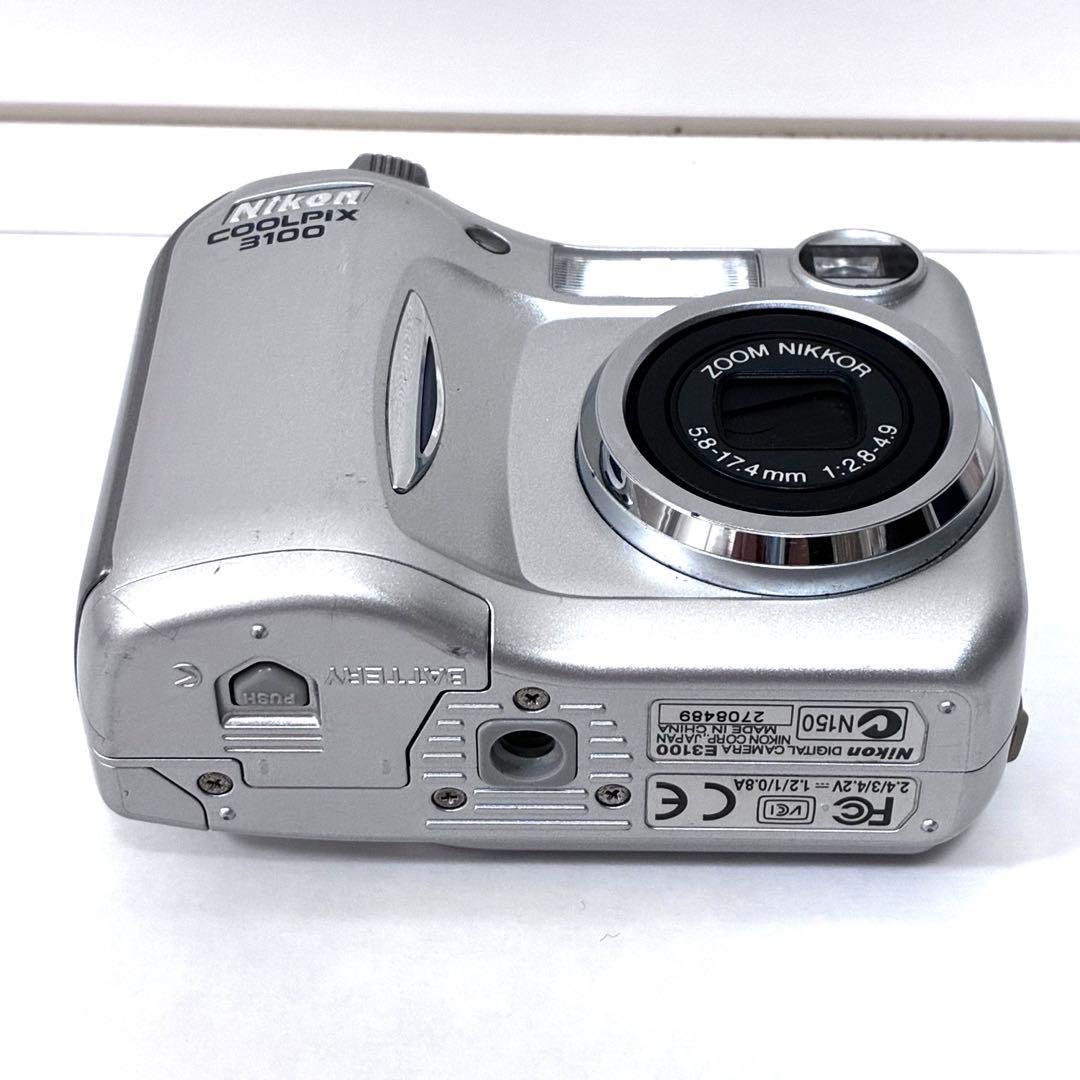 Nikon COOLPIX 3100 CFカード付 オールドコンデジ 単3電池