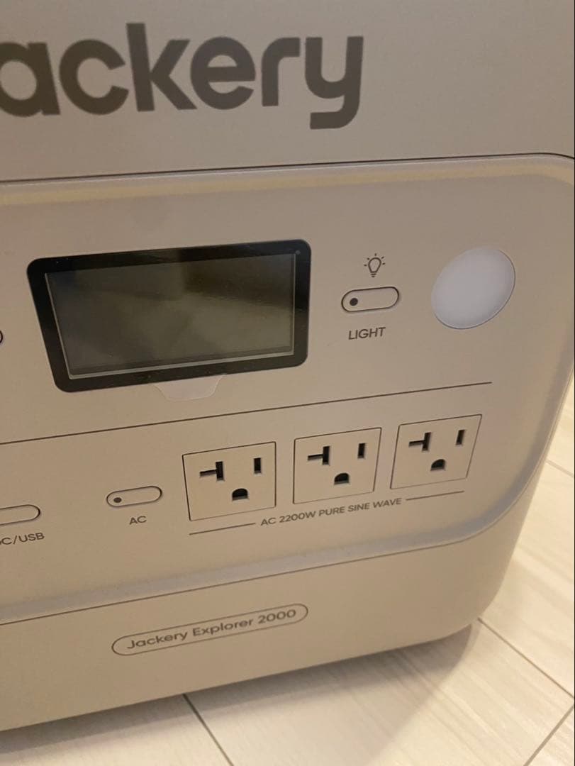 ［新品］Jackeryポータブル電源2000NEW 2026年2月購入最新モデル