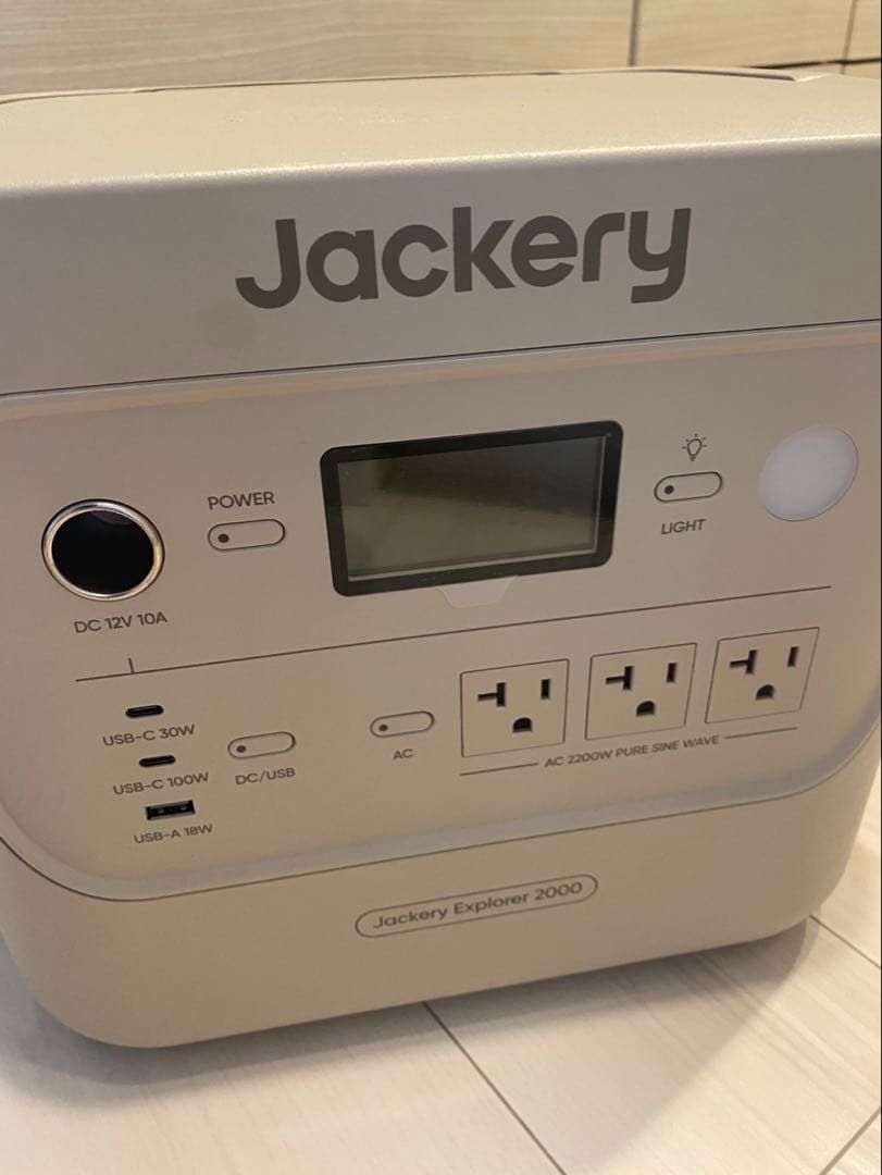 ［新品］Jackeryポータブル電源2000NEW 2026年2月購入最新モデル