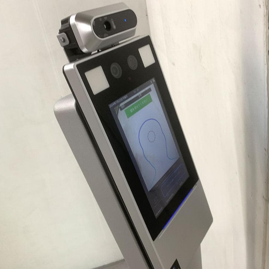 AI体温検知カメラ DG-T104S ダイワ通信 フェイスフォー 顔認証