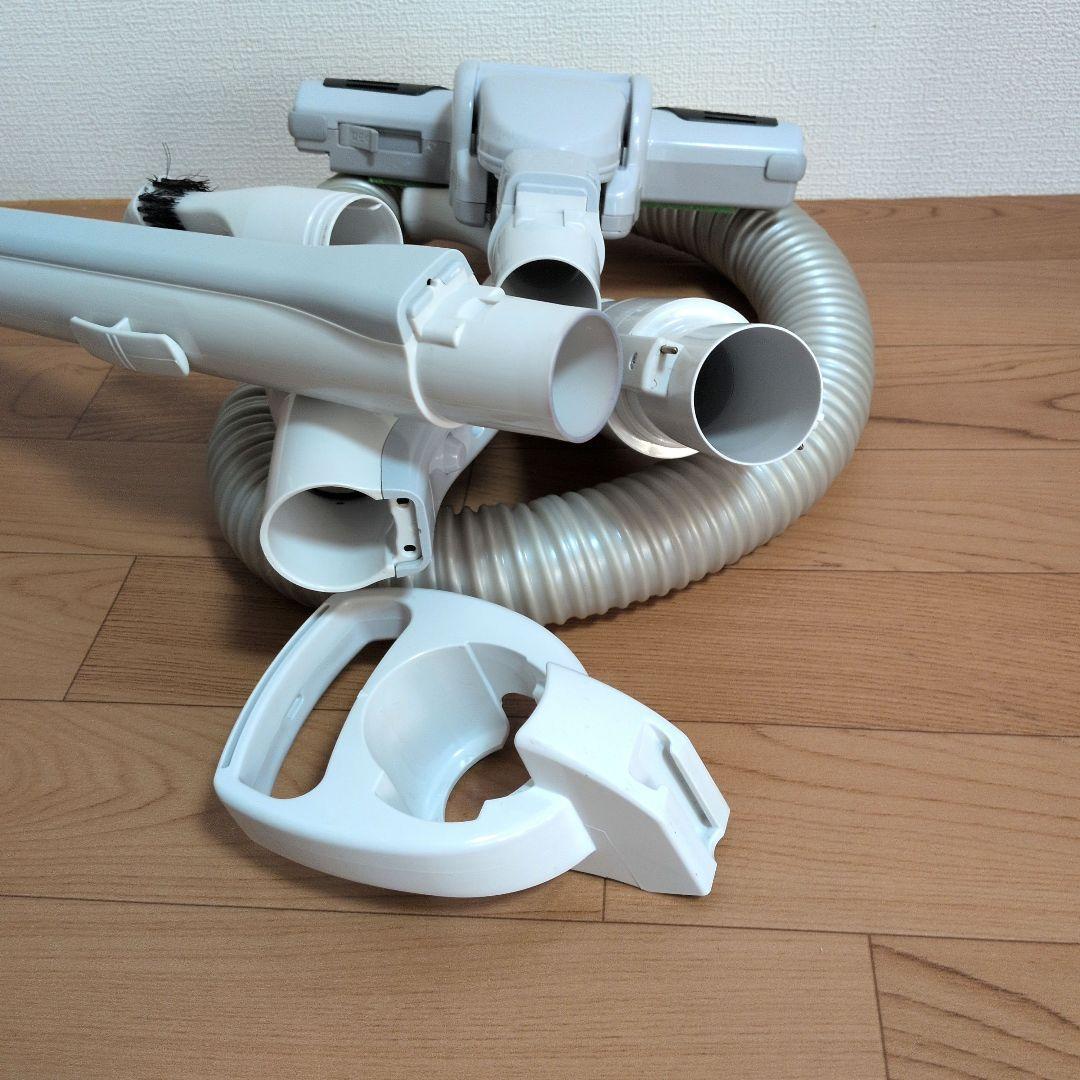 日立 キャニスター掃除機 ホワイト 紙パック式