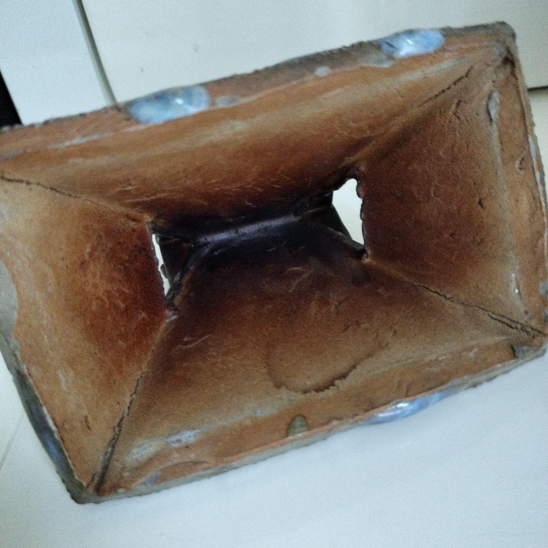 希少　アンティーク　骨董品　香炉　灯籠　置物　工芸品　陶器　茅葺き