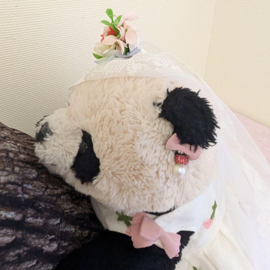 シャンシャン様♡オーダー♡２歳シャン♡抱っこシャン♡クロッカスレイ＆ヘッドドレス