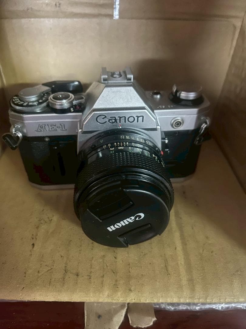 H3 Canon AE-1 フィルム一眼レフカメラ 動作未確認ジャンク