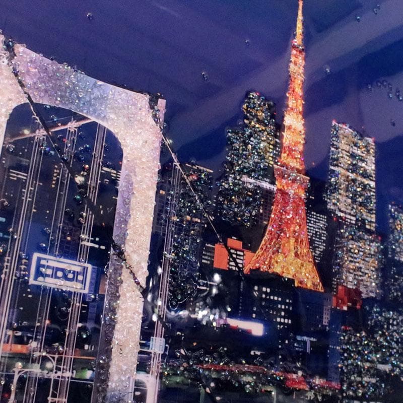 アートフレーム 夜景 ルポン クリスタルピクチャー 143-026-029