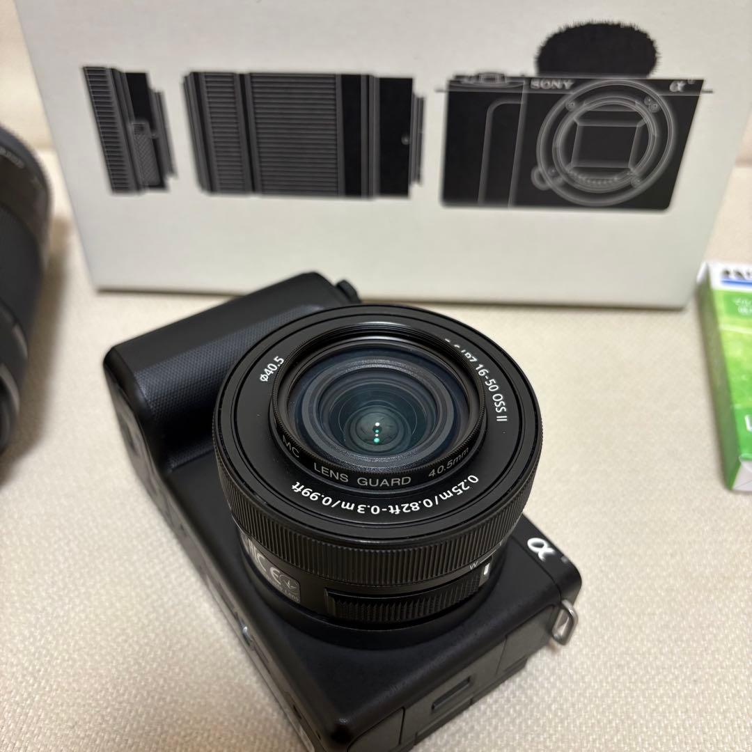 SONY ZV-E10II zv-e10ii ダブルズームレンズキット　ブラック