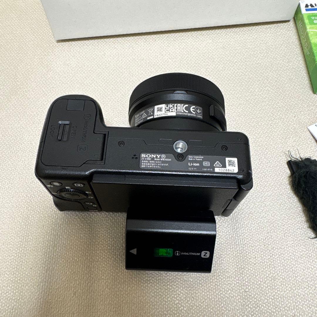 SONY ZV-E10II zv-e10ii ダブルズームレンズキット　ブラック