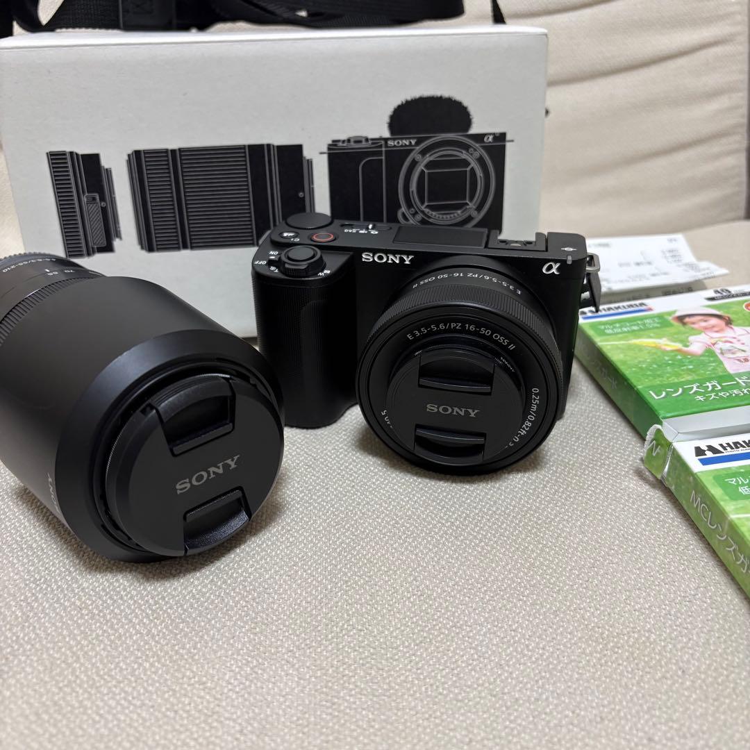 SONY ZV-E10II zv-e10ii ダブルズームレンズキット　ブラック