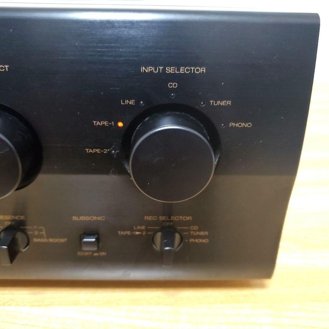 山水 SANSUI AU-α507R プリメインアンプ 通電確認済 レトロ